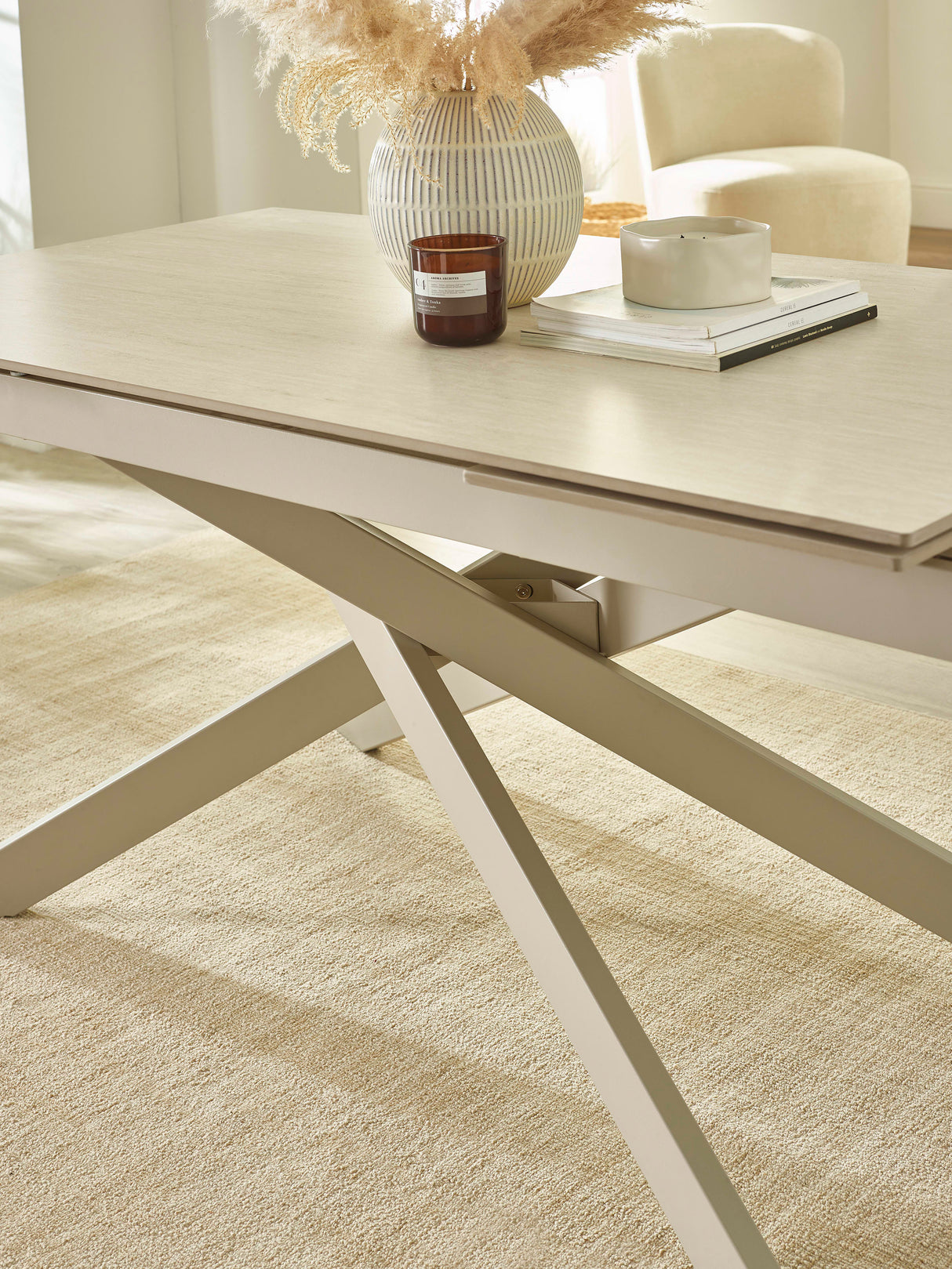 Osaka Rectangular Extending 6-8 Seater Dining Table