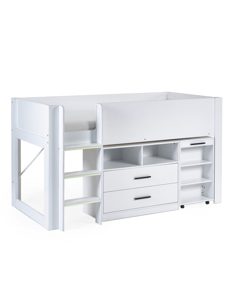 Otis Mid Sleeper Bed with Desk