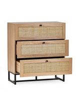 Padstow Rattan 3 Drawer Chest