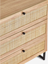 Padstow Rattan 3 Drawer Chest