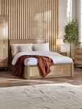 Padstow Rattan Ottoman Storage Bed