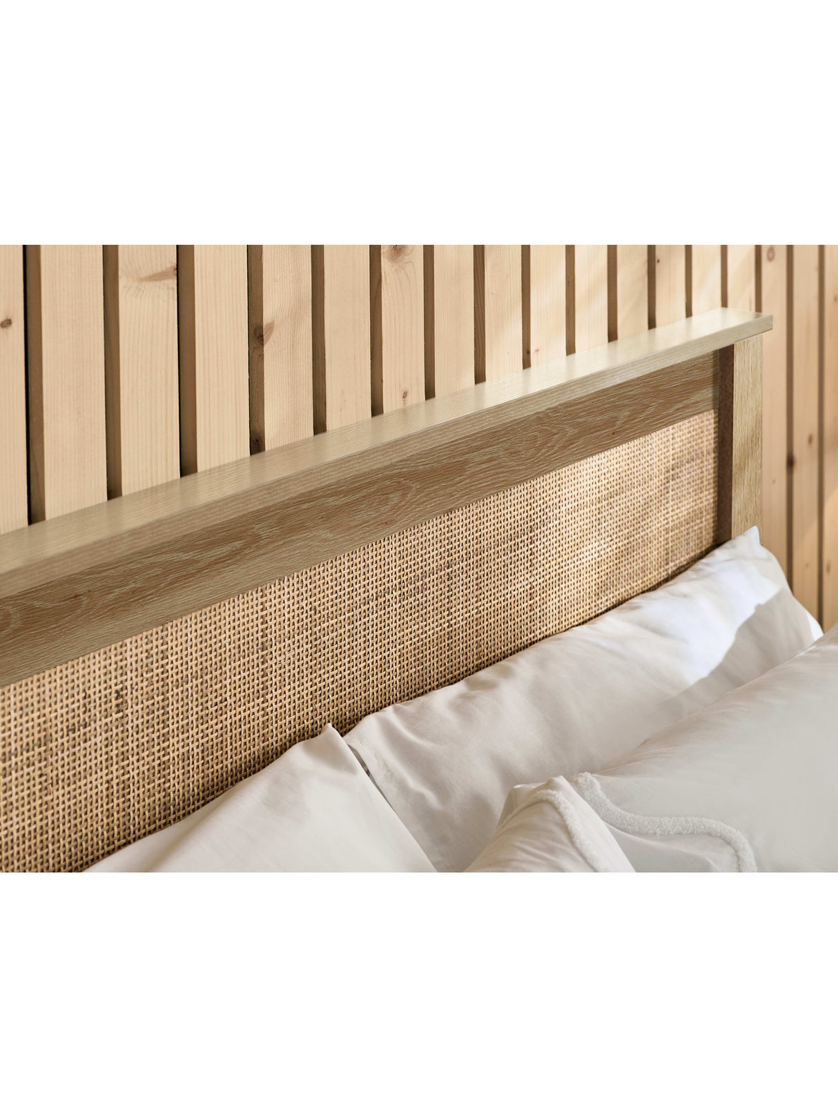 Padstow Rattan Ottoman Storage Bed