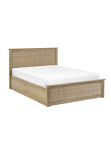 Padstow Rattan Ottoman Storage Bed