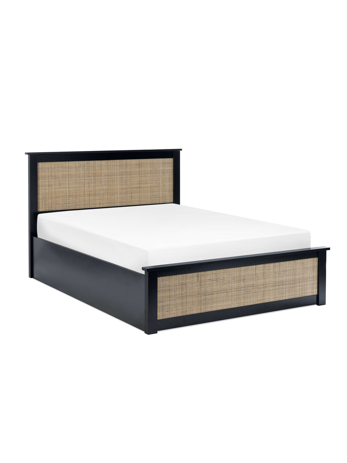 Padstow Rattan Ottoman Storage Bed