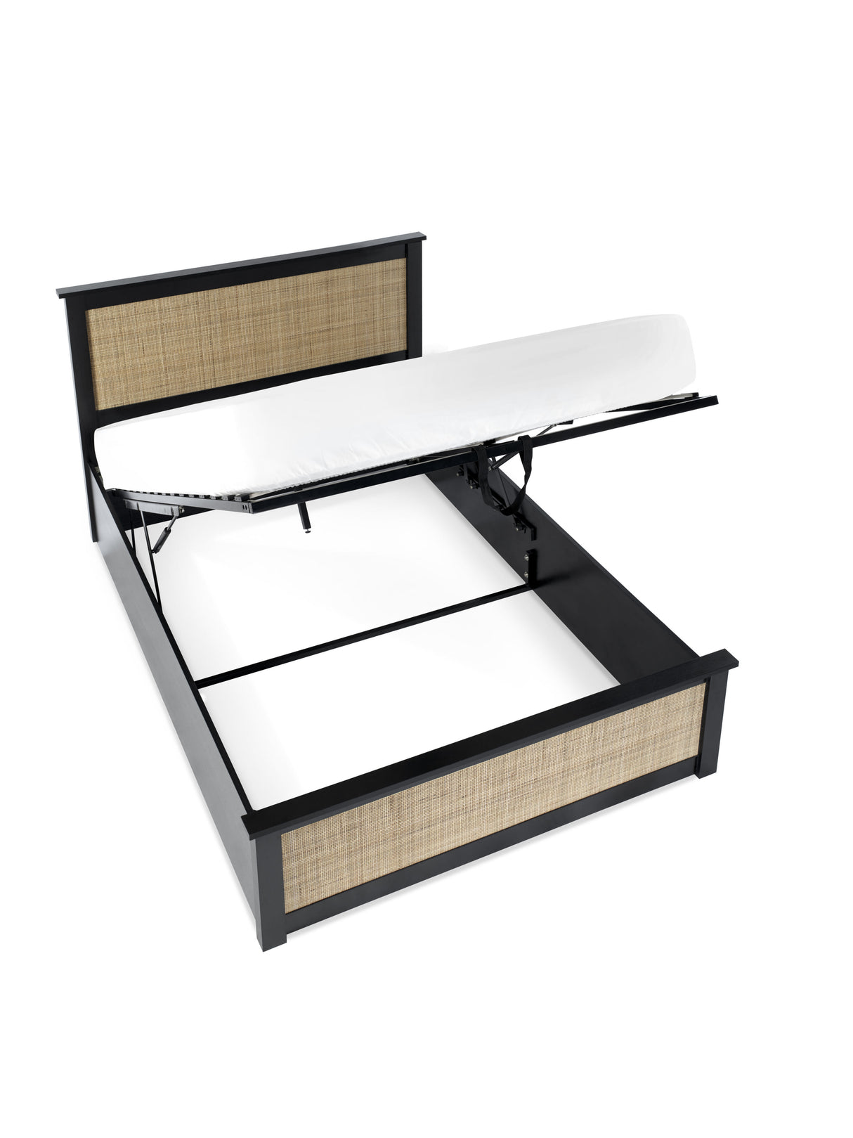 Padstow Rattan Ottoman Storage Bed