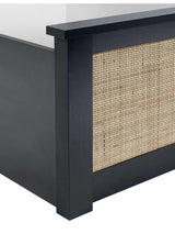 Padstow Rattan Ottoman Storage Bed