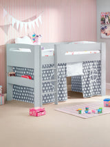 Pluto Convertible Mid Sleeper Bed