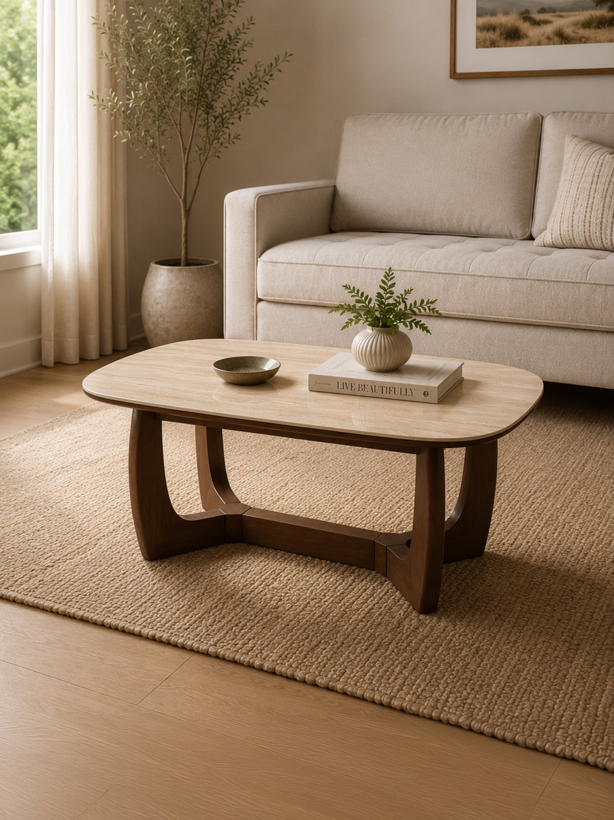 Portland Rectangular Coffee Table