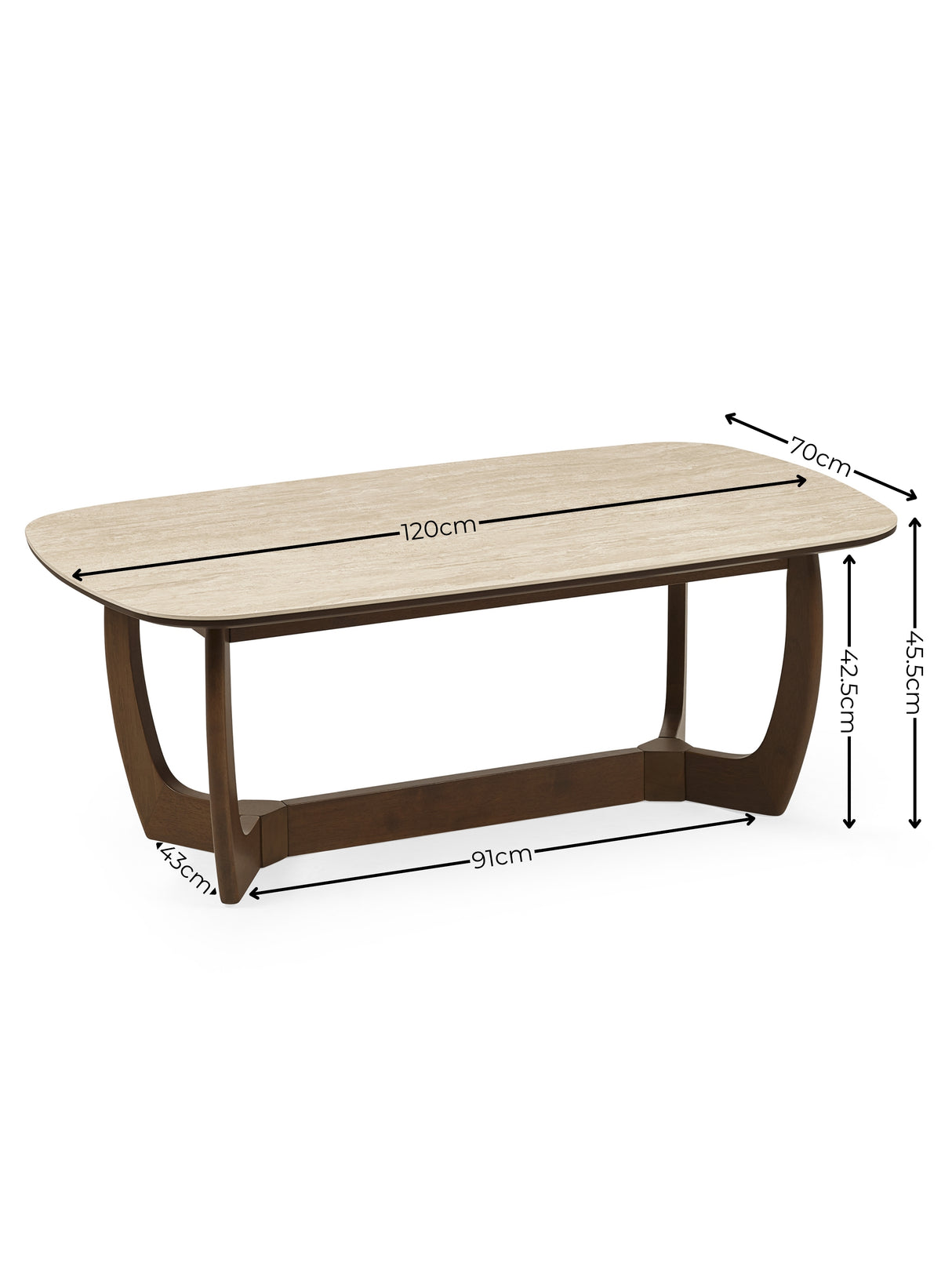 Portland Rectangular Coffee Table