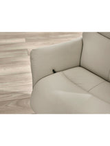 Priya Upholstered Swivel Recliner Chair and Footstool