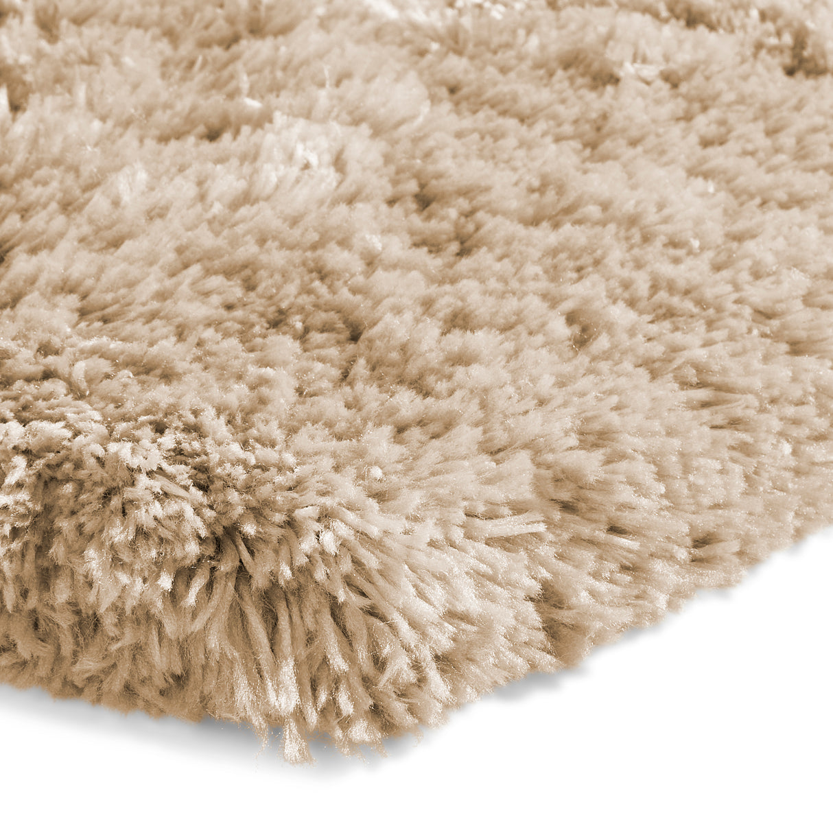 Polar Plush Beige Soft Shaggy Rug