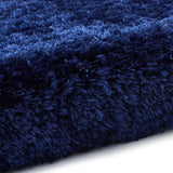 Polar Plush Navy Soft Shaggy Rug