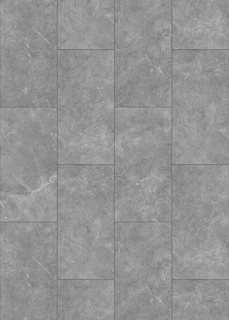Allora Rigid Tile Vinyl Flooring Quartz Grey