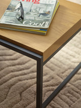 Reuben Rectangular Coffee Table with Reversible Tray Tops