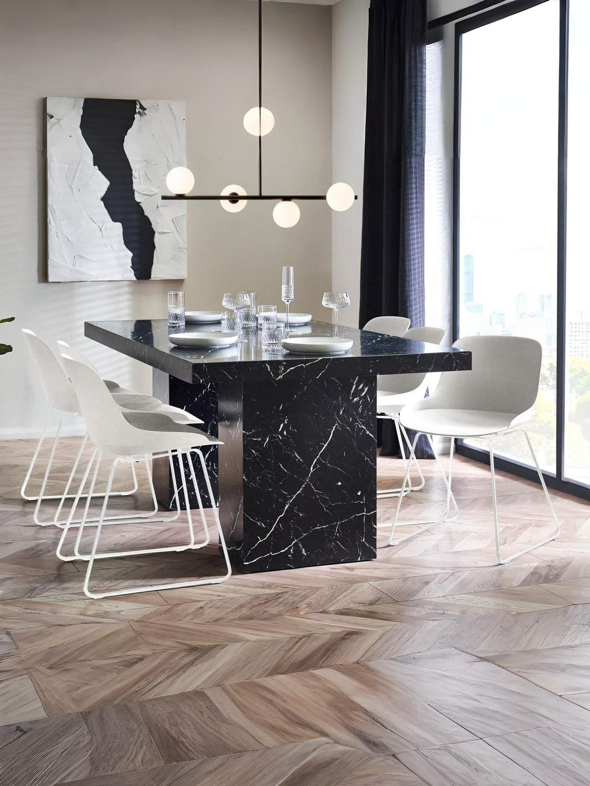 Rome Rectangular 6-8 Seater Dining Table