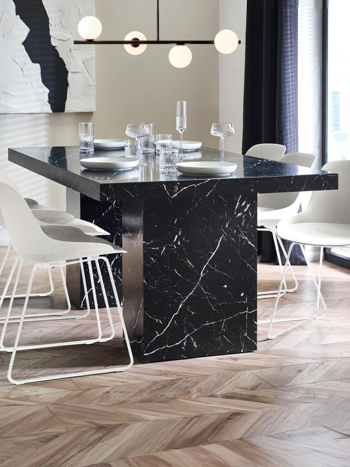 Rome Rectangular 6-8 Seater Dining Table