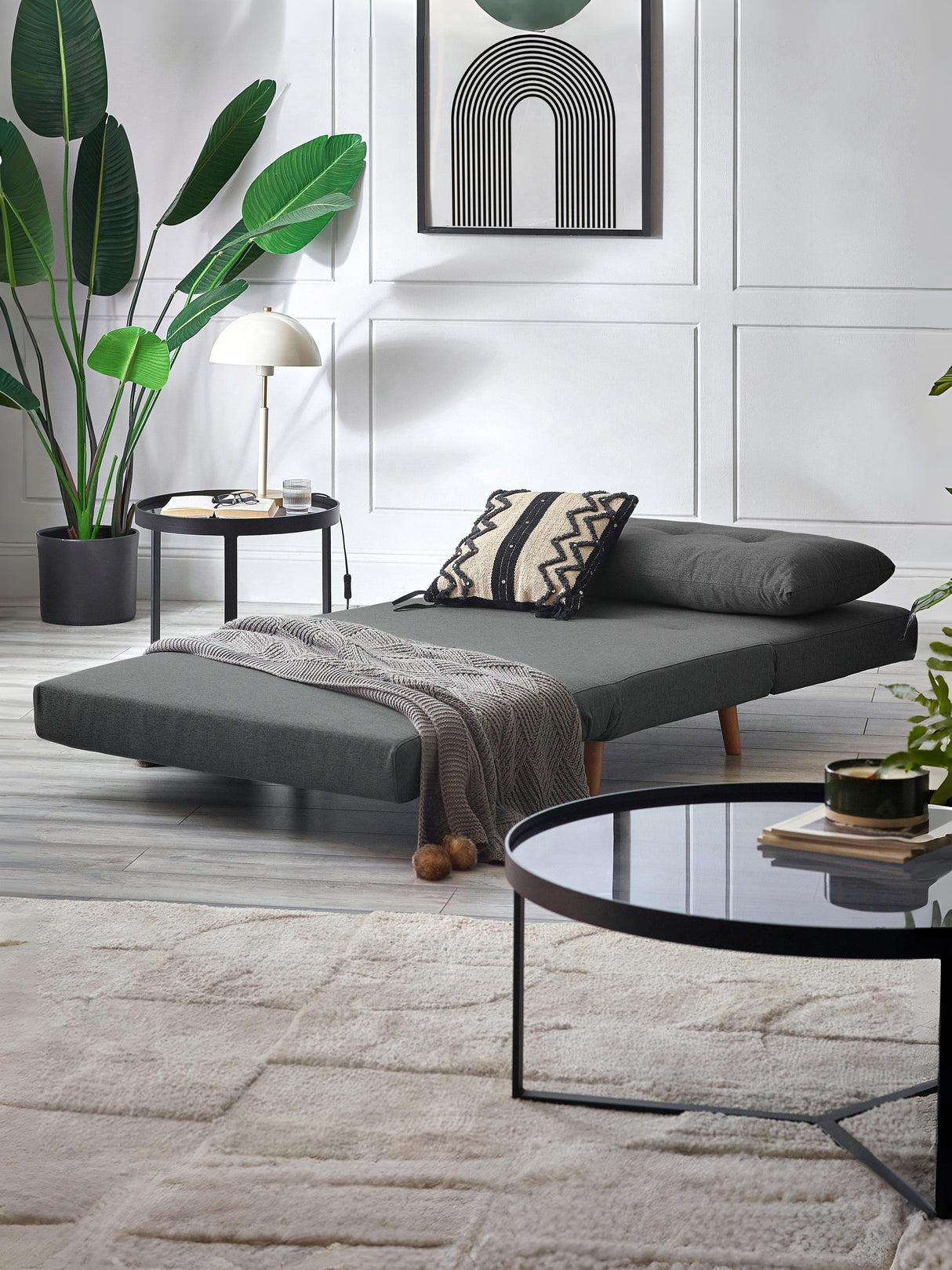 Rowan Upholstered Chair Bed