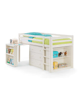 Roxy Mid Sleeper Bed with Desk