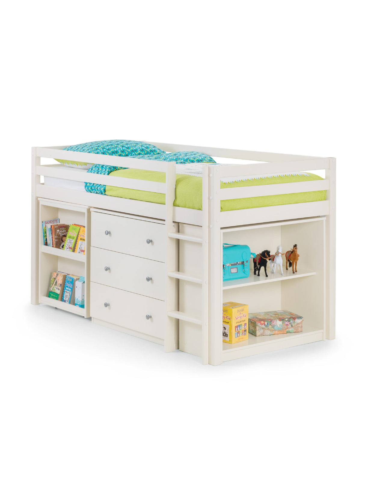 Roxy Mid Sleeper Bed with Desk