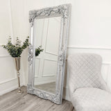 Roma Bevel Mirror in Silver - Multiple Sizes