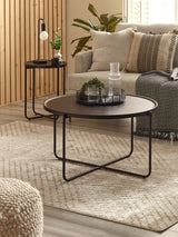 Sagrada Round Coffee and Side Table Set