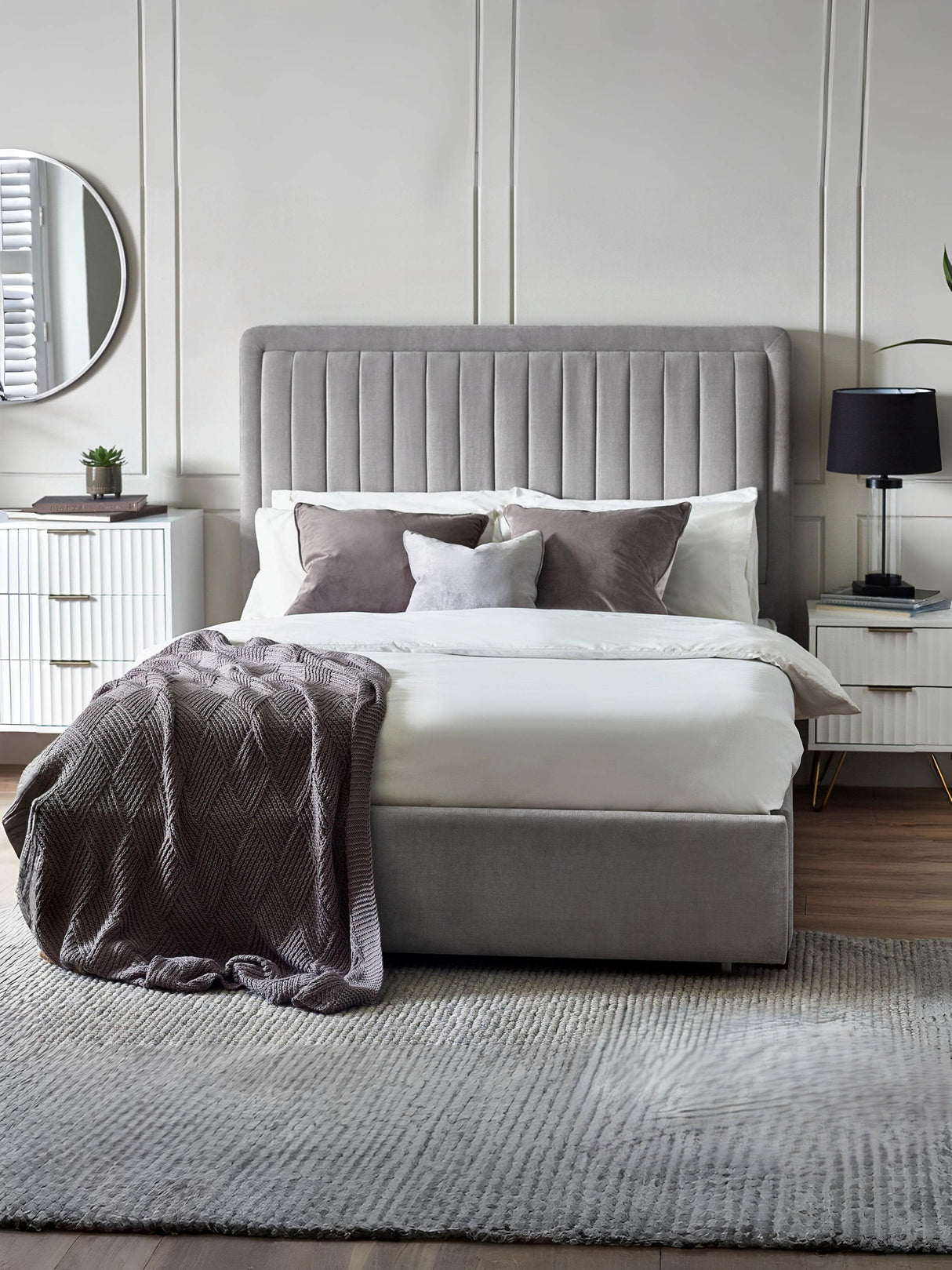 Savannah Upholstered 1 Drawer Storage Bed