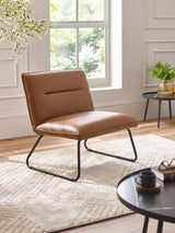 Saxon Upholstered Armless Accent Chair