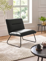 Saxon Upholstered Armless Accent Chair