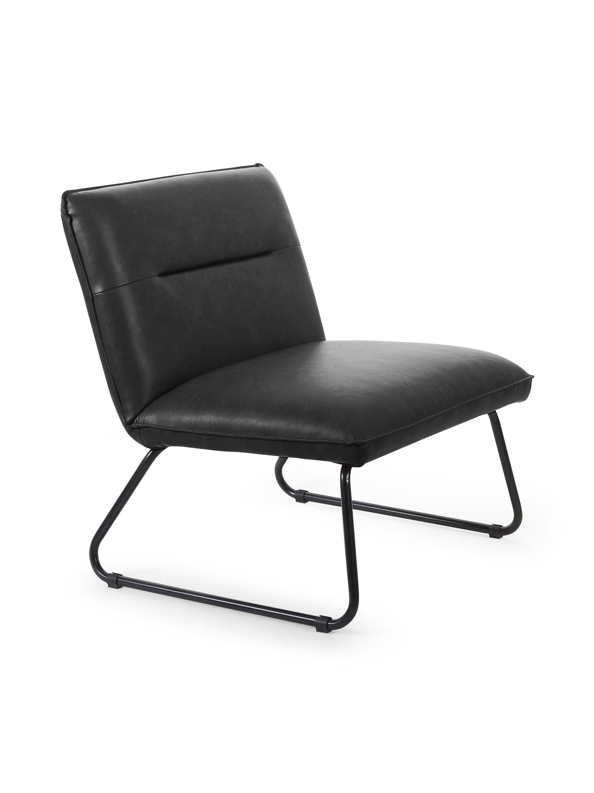 Saxon Upholstered Armless Accent Chair