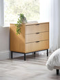 Sia Fluted 3 Drawer Chest