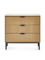 Sia Fluted 3 Drawer Chest