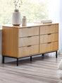 Sia Fluted 6 Drawer Chest
