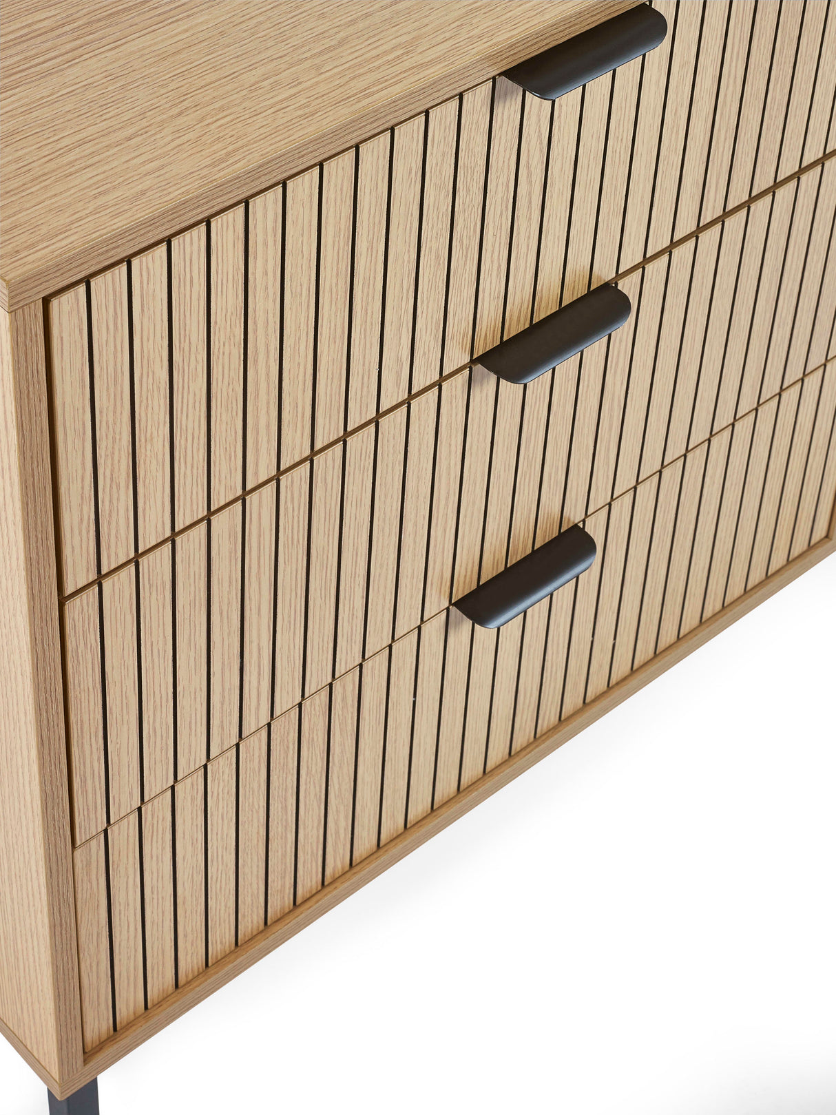 Sia Fluted 6 Drawer Chest