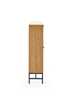 Sia Fluted Shoe Storage Cabinet