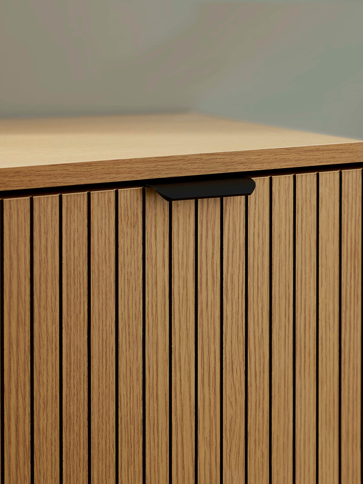 Sia Fluted Shoe Storage Cabinet