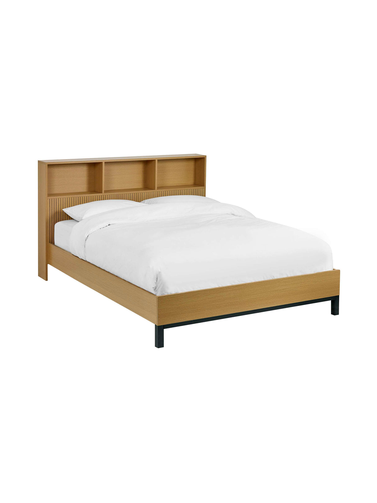 Sia Bookcase Headboard Bed