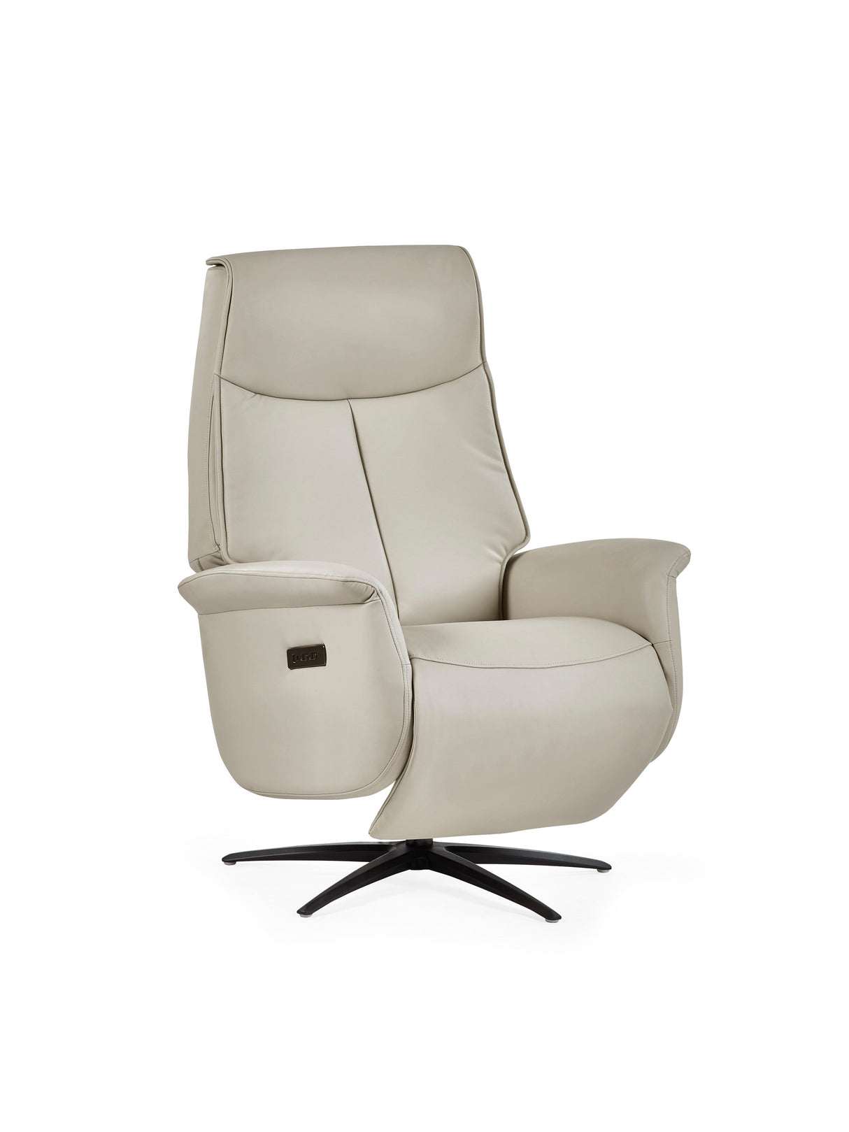 Sofia Upholstered Dual Motor Swivel Recliner Chair