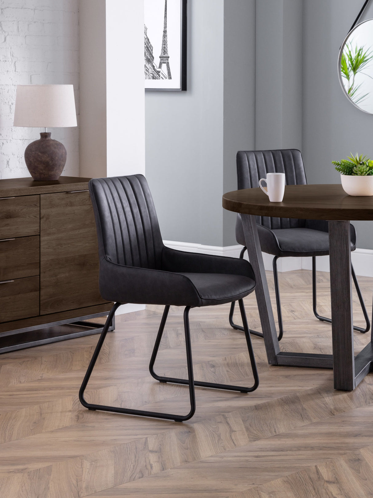 Soho Upholstered Dining Chair (Set of 2)