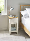 Somerset 1 Drawer Slim Bedside Table