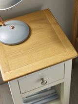 Somerset 1 Drawer Slim Bedside Table