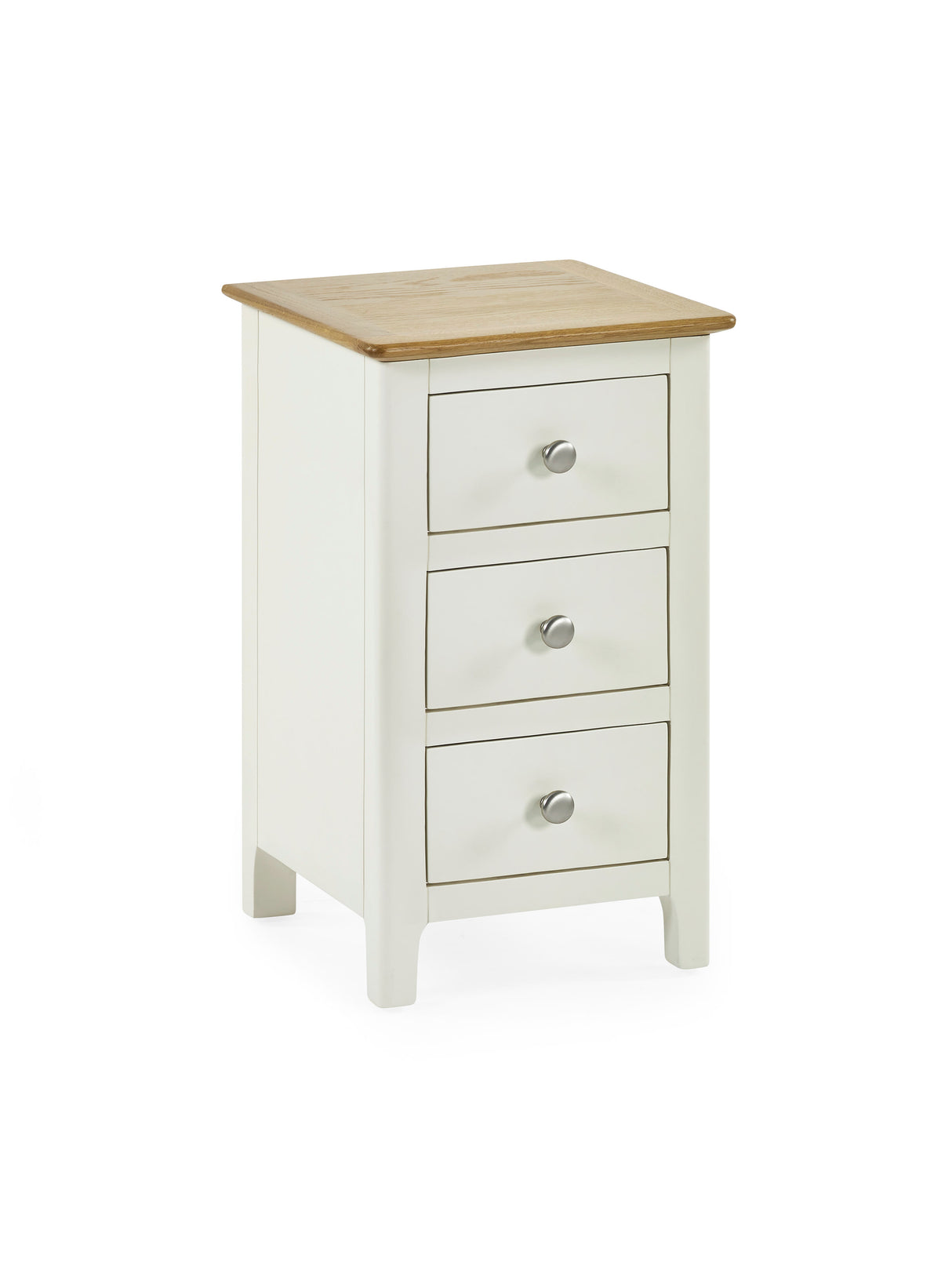 Somerset 3 Drawer Slim Bedside Table