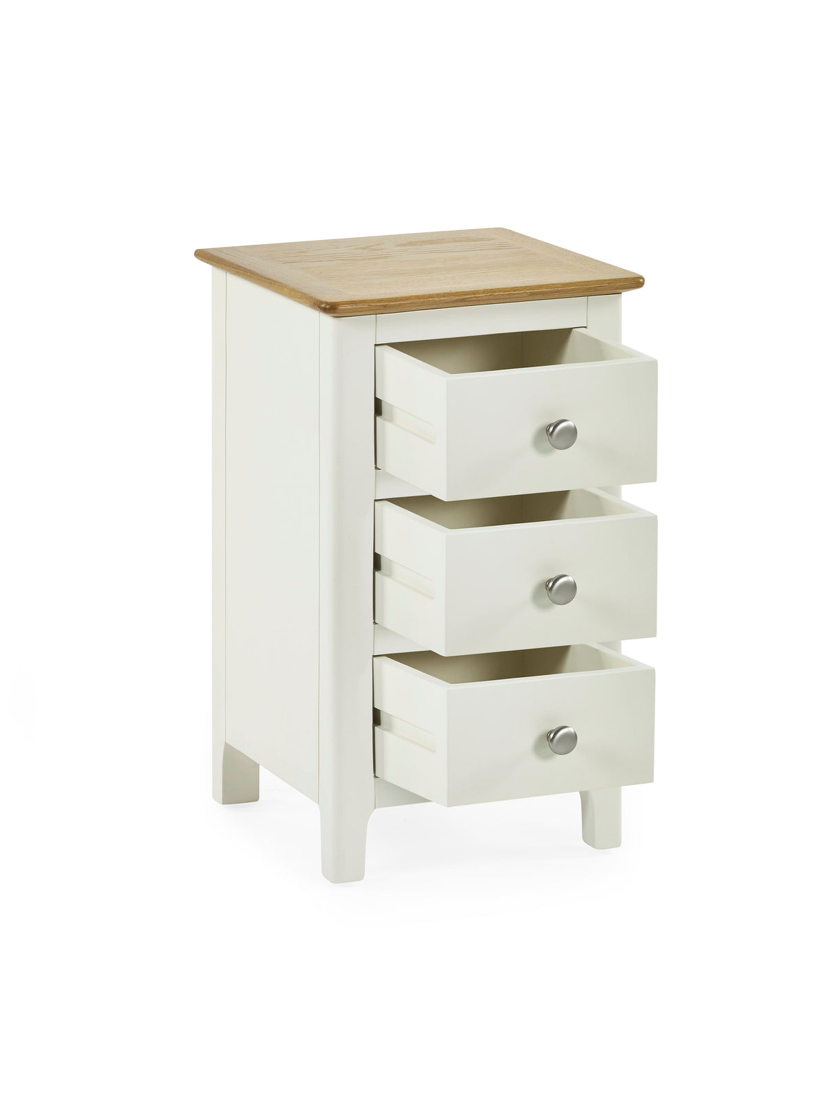 Somerset 3 Drawer Slim Bedside Table