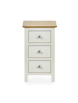 Somerset 3 Drawer Slim Bedside Table