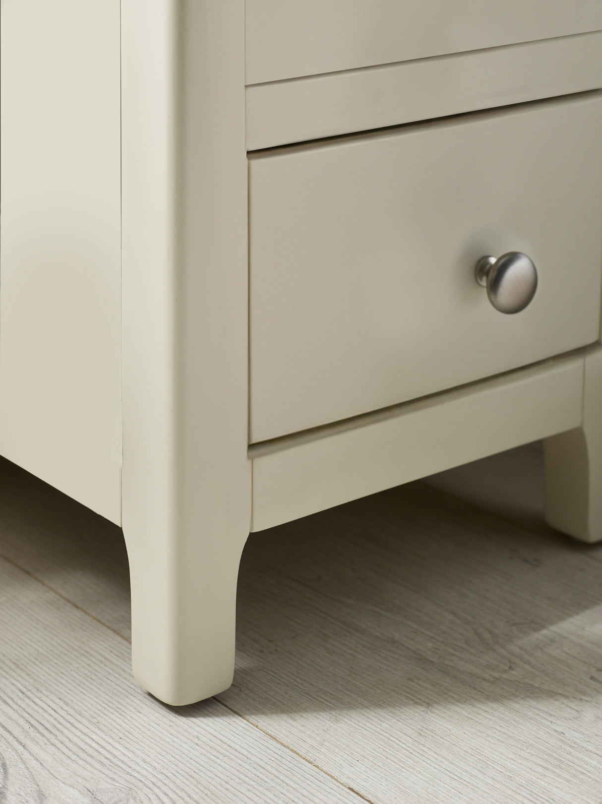 Somerset 3 Drawer Slim Bedside Table