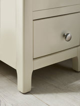 Somerset 3 Drawer Slim Bedside Table
