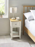Somerset 1 Drawer Slim Bedside Table