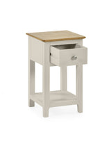 Somerset 1 Drawer Slim Bedside Table
