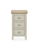 Somerset 3 Drawer Slim Bedside Table