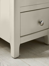 Somerset 3 Drawer Slim Bedside Table