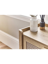 Sydney Rattan Print 5 Drawer Chest